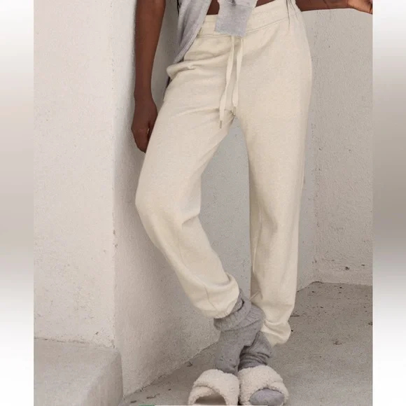 NWT Offline by Aerie Joggers in Heather Frost - Picture 3 of 4